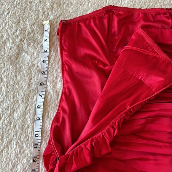 Express cocktail dress red size 0 - Picture 14 of 16